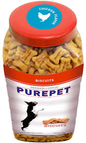 Purepet Biscuits chicken flavor 65g