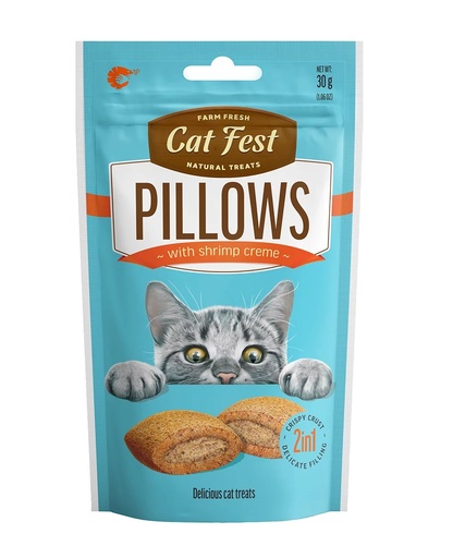 Cat Fest Pillows with Shrimp Crème 30g