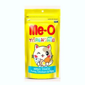 Me-O  Cat Treat Tuna Chkn Egg 50g