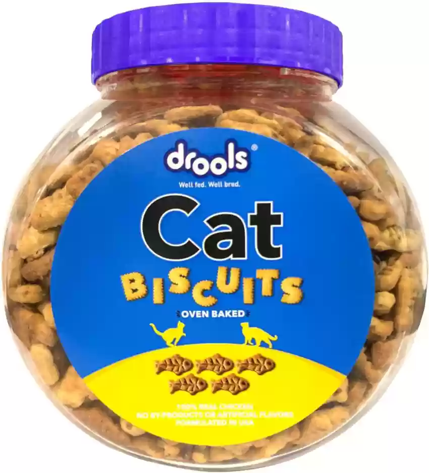 Drools Cat Biscuit 100G