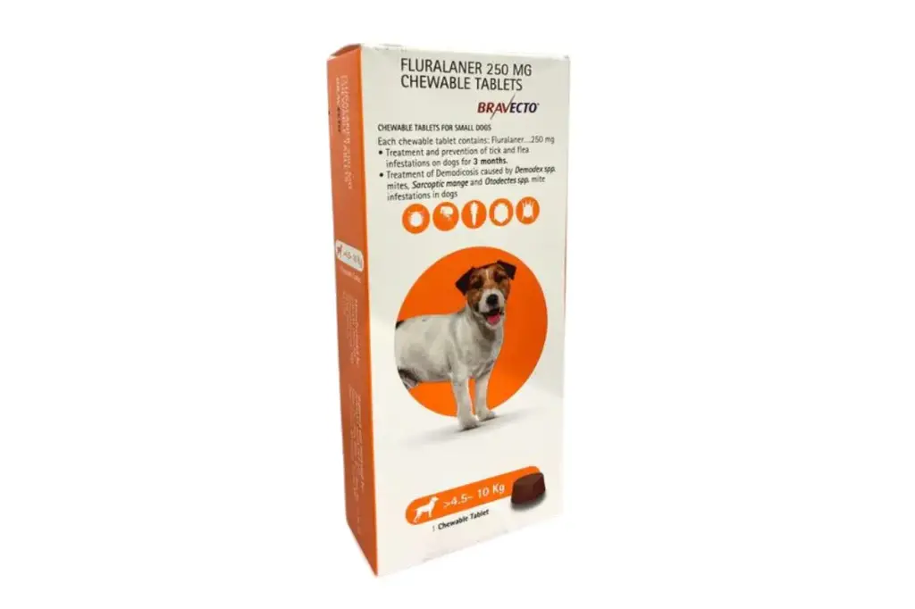 Bravecto Chewable Tablet >4.5-10Kg 250Mg