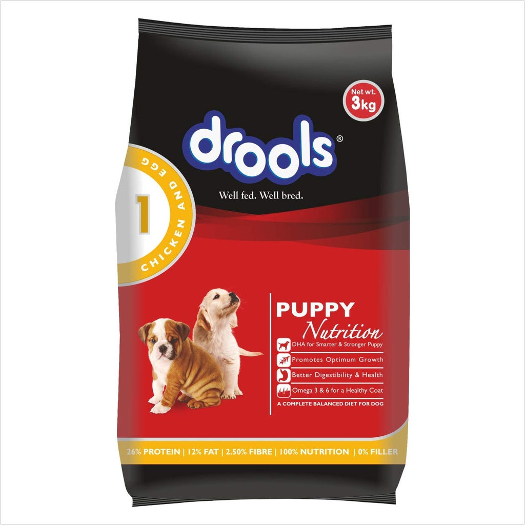 Drools Puppy Chicken & Egg 3Kg