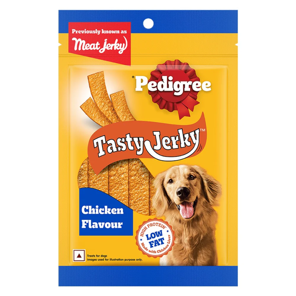 Pedigree tasty jerky chicken flavour 70g