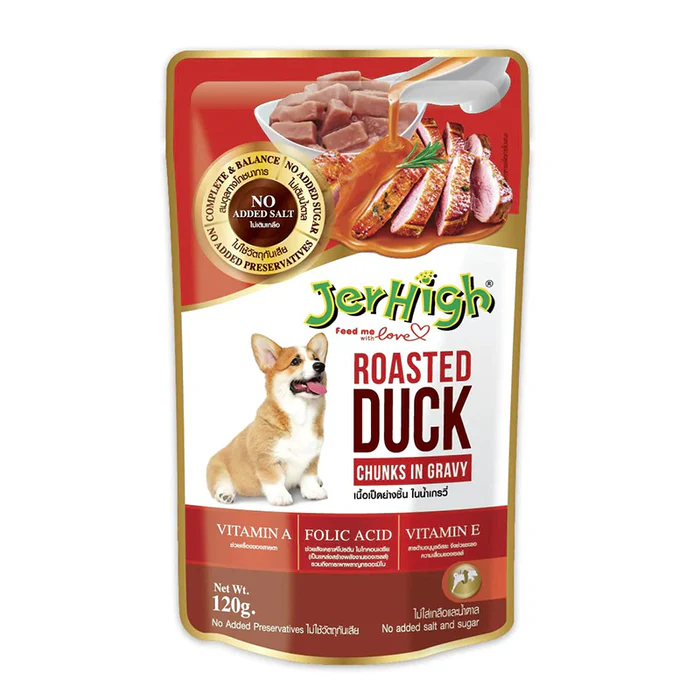 Jerhigh Roasted Duck Chunks In Gravy 120G