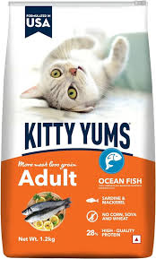 Kitty Yums Adult Ocean Fish 1.2Kg