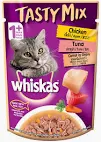 whiskas testy mix chicken tuna 70g 