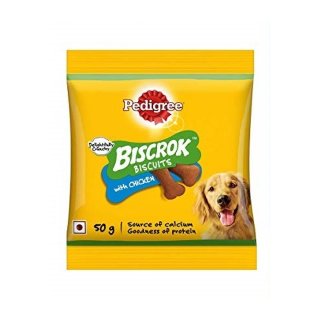 Pedigree biscrok  biscuits with chicken 50g