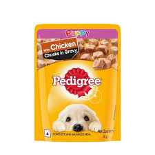 Pedigree Puppy Chicken Chunks In Gravy 70G