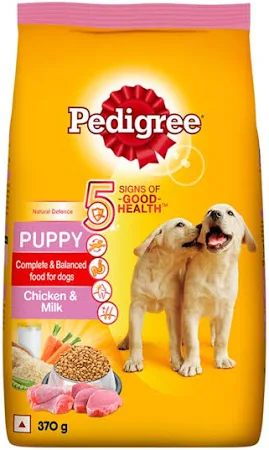 Pedigree Puppy Chicken & Milk 370G