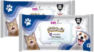 Petaholic Pet Wipes Lavender 100Pcs