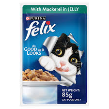 Purina Felix Adult Mackerel In Jelly 85G