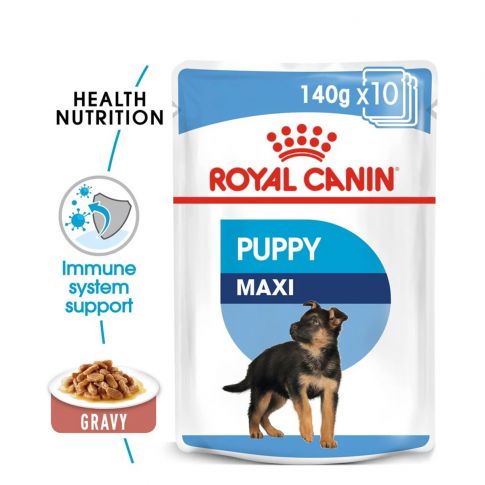 Royal Canin Maxi Puppy Gravy 140G