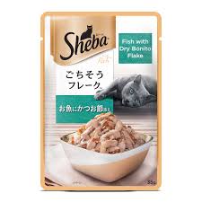 Sheba Fish With Dry Bonito Flake 35G