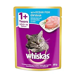 Whiskas Adult Ocean Fish Gravy 80G