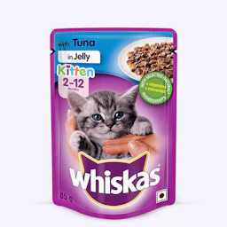 Whiskas Kitten Tuna In Jelly 85G