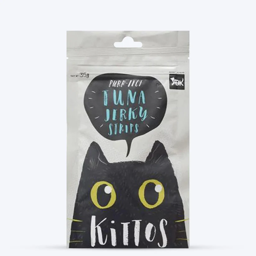 Kittos cat Tuna Jerky strips 35g