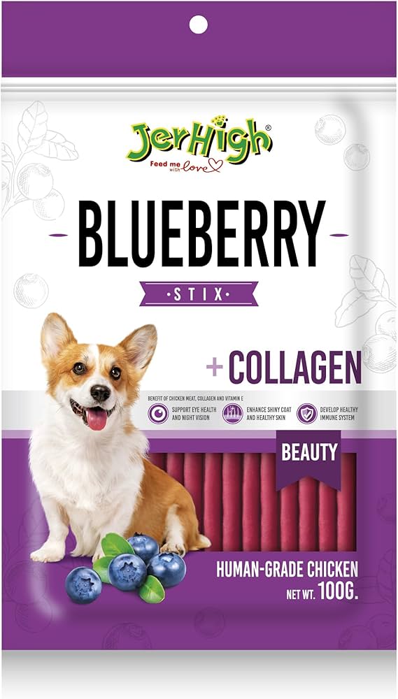 JerHigh blueberry Stix 100g