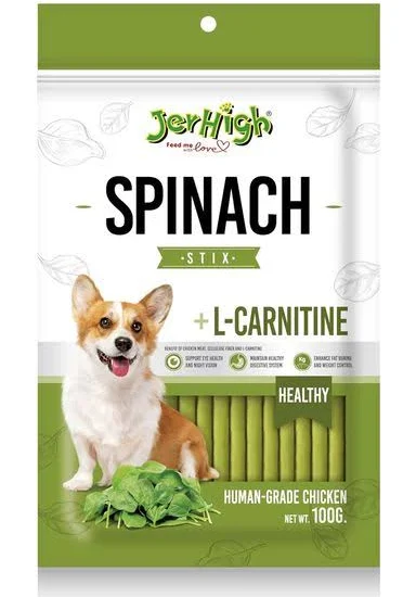 JerHigh spinach stix l-carnitine