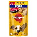 Pedigree Adult Chicken & Liver chunks in Gravy 130g