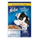 Purina Felix Adult Chicken In Jelly 85G