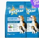 Petstar Starter Mother & Baby Dog 3Kg Buy1 Get1 Free